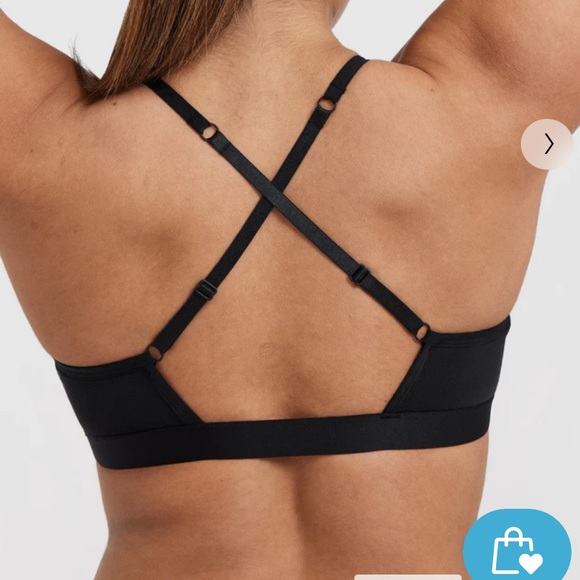 Oner Active Soft Classic Bralette Medium Black Light Gray and White Bundle Set - Picture 3 of 16